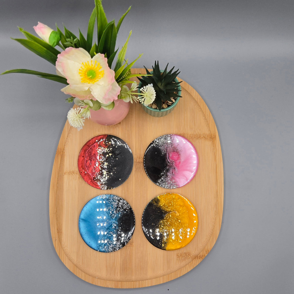 Lot de 4 dessous de verre