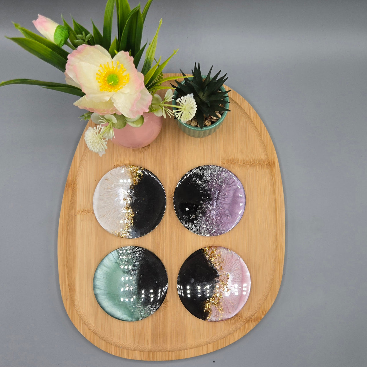 Lot de 4 dessous de verre