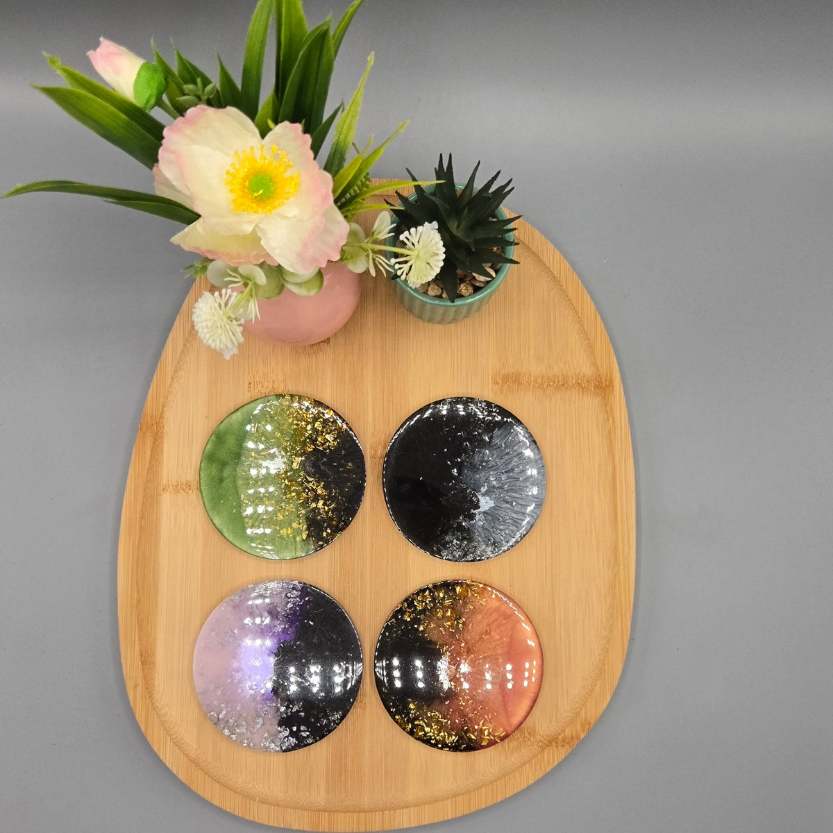 Lot de 4 dessous de verre